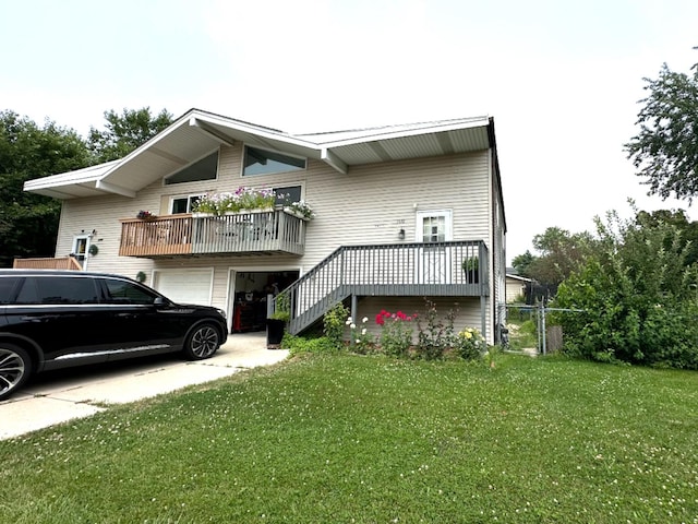 1330 Todd Farm Dr, Elgin, IL 60123 - view of front of property with stairs and a garage