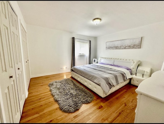 1330 Todd Farm Dr, Elgin, IL 60123 - bedroom with light wood-style floors, a closet, and baseboards