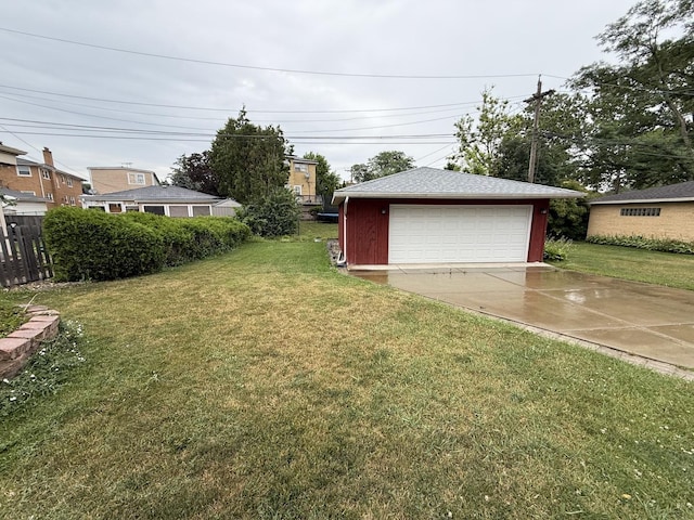 812 Marvin Pkwy, Park Ridge, IL 60068 - view of yard featuring an outbuilding and a garage