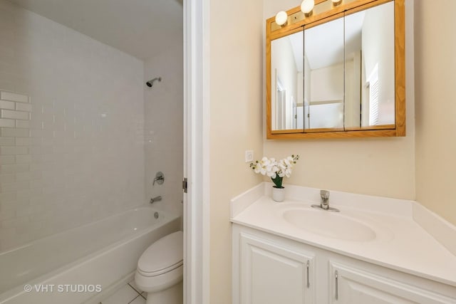 600 S Dearborn St Unit 1708, Chicago, IL 60605 - full bathroom featuring vanity and bathtub / shower combination