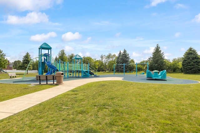 15910 W Ridge St, Lockport, IL 60441 - community playground with a lawn