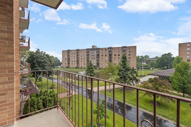 1717 W Crystal Ln Unit 310, Mount Prospect, IL 60056 - view of balcony