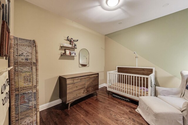 2120 W Rice St Unit 3, Chicago, IL 60622 - bedroom featuring wood finished floors and baseboards