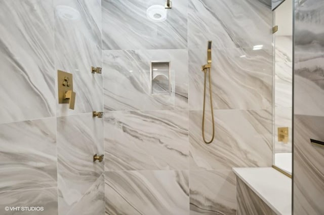 1440 N Lake Shore Dr Unit 34Ac, Chicago, IL 60610 - full bath featuring a marble finish shower