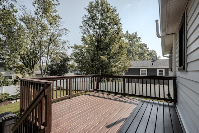 1110 71st St, Darien, IL 60561 - view of deck