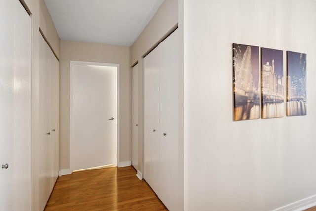 512 N Mcclurg Ct Unit 1009, Chicago, IL 60611 - corridor with wood finished floors and baseboards