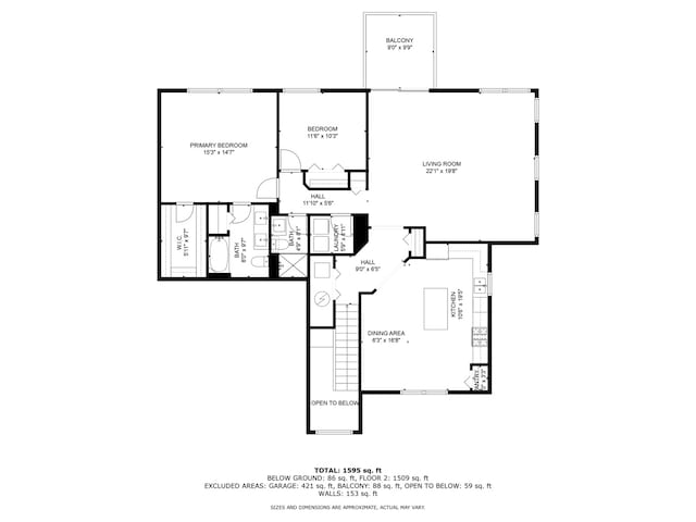 117 Andrew Taras Ct Unit B1, Joliet, IL 60435 - property floor plan