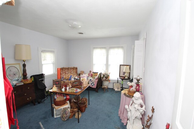 5250 Harvey Rd, Caledonia, IL 61011 - view of carpeted home office