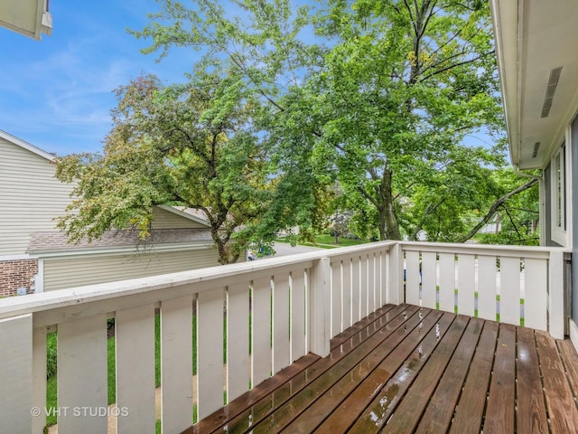 127 Wolcott Ct Unit 2, Schaumburg, IL 60193 - view of wooden terrace