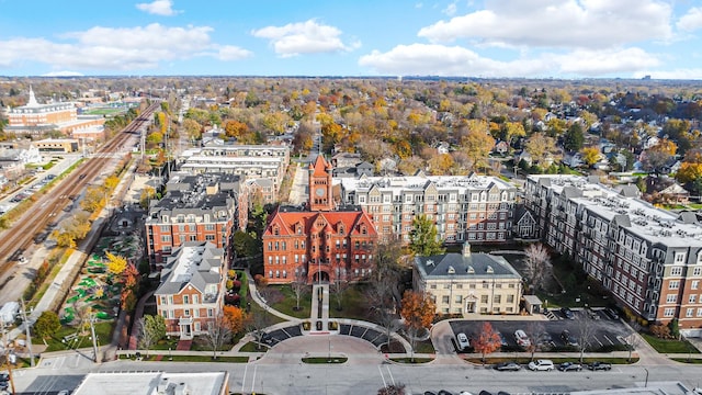 201 Reber St Unit 6, Wheaton, IL 60187 - aerial view