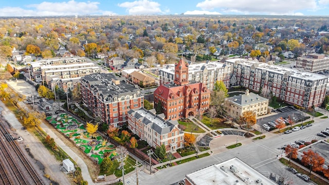 201 Reber St Unit 6, Wheaton, IL 60187 - bird's eye view