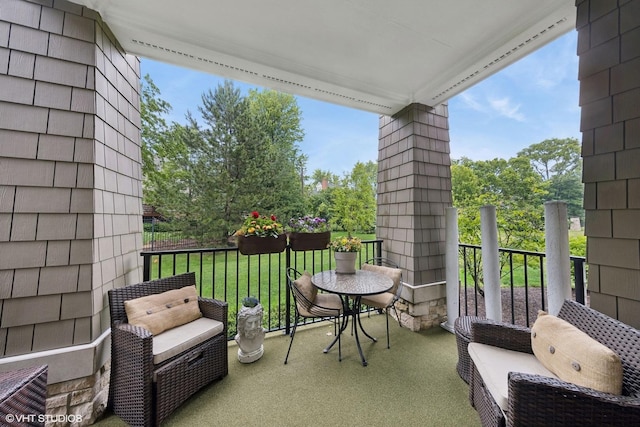 50 W Kennedy Ln Unit 102, Hinsdale, IL 60521 - view of balcony