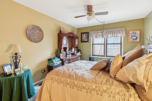 12755 S Kenneth Ave Unit E, Alsip, IL 60803 - bedroom featuring ceiling fan