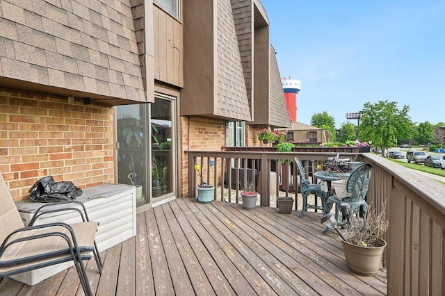 12755 S Kenneth Ave Unit E, Alsip, IL 60803 - view of wooden terrace