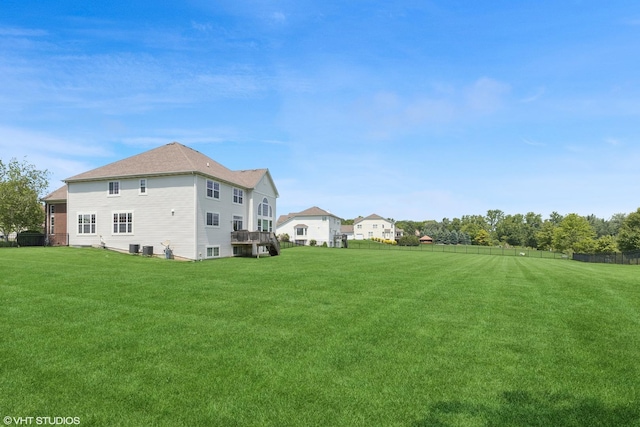 2621 Hastings Ct, Gurnee, IL 60031 - view of yard featuring central AC