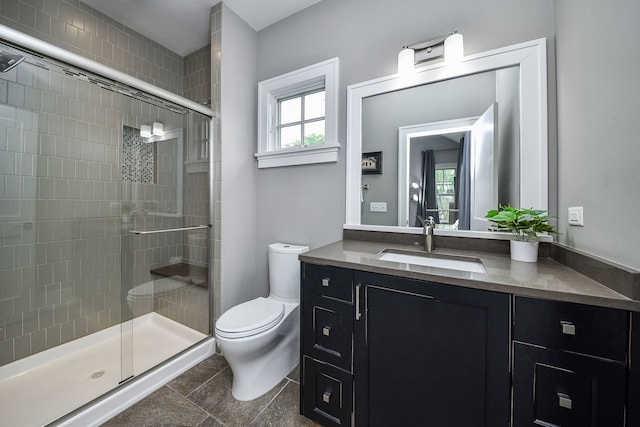 1308 N Wright St, Naperville, IL 60563 - full bath with plenty of natural light, vanity, and a stall shower