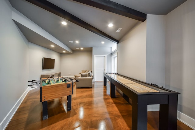 1308 N Wright St, Naperville, IL 60563 - playroom featuring baseboards and recessed lighting