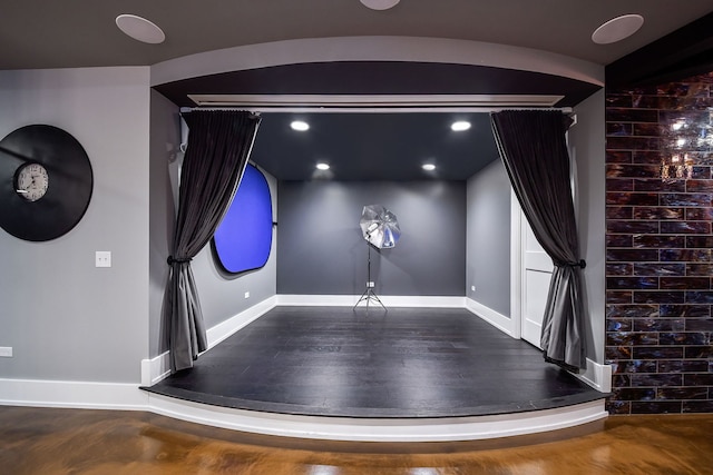 1308 N Wright St, Naperville, IL 60563 - playroom featuring baseboards and wood finished floors