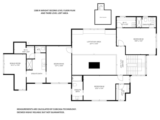 1308 N Wright St, Naperville, IL 60563 - view of home floor plan