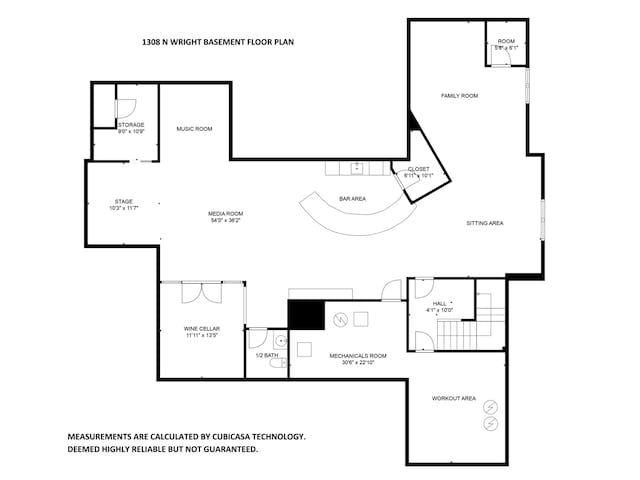 1308 N Wright St, Naperville, IL 60563 - view of home floor plan