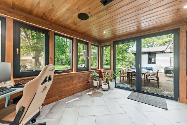 3N544 Bittersweet Rd, Saint Charles, IL 60175 - sunroom / solarium with outdoor dining space