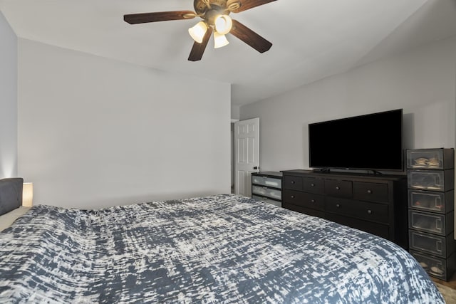 990 Perrie Dr Unit 201, Elk Grove Village, IL 60007 - bedroom with a ceiling fan