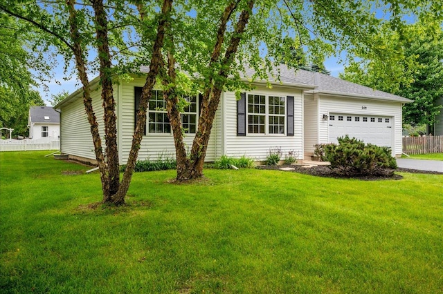 249 Spring Ct, North Aurora, IL 60542 - view of front of house featuring a garage and concrete driveway