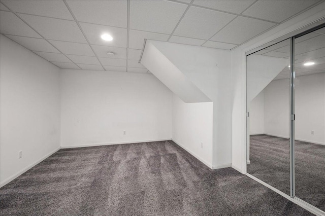 249 Spring Ct, North Aurora, IL 60542 - additional living space featuring carpet and recessed lighting