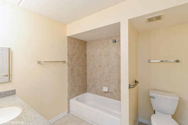 6807 N Milwaukee Ave Unit 303, Niles, IL 60714 - bathroom with vanity, tile patterned flooring, and bathing tub / shower combination