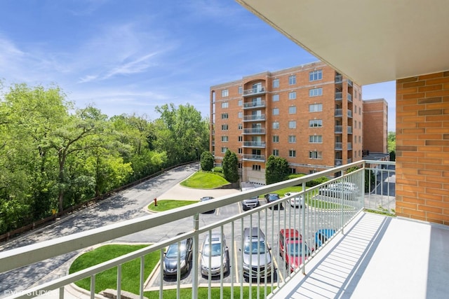 6807 N Milwaukee Ave Unit 303, Niles, IL 60714 - view of balcony