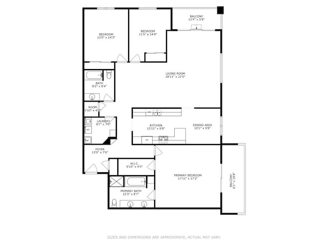 6807 N Milwaukee Ave Unit 303, Niles, IL 60714 - view of home floor plan