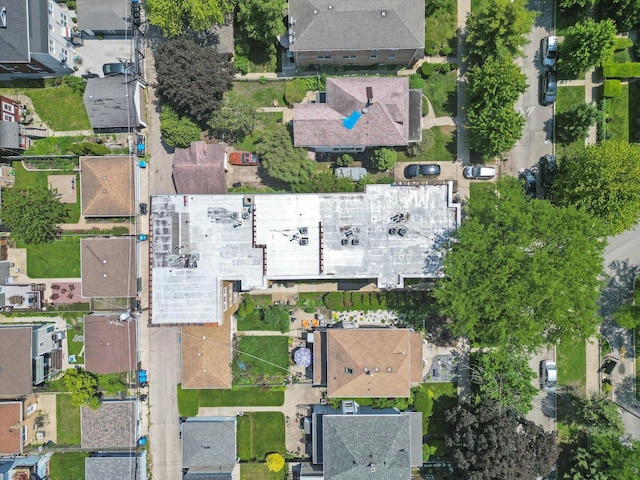 4860 W Warner Ave Unit 1, Chicago, IL 60641 - aerial view of property and surrounding area with nearby suburban area