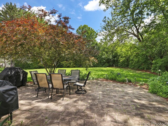275 Surrey Ln, Barrington, IL 60010 - view of patio / terrace featuring outdoor dining area and grilling area