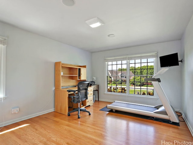 275 Surrey Ln, Barrington, IL 60010 - office featuring light wood finished floors and baseboards