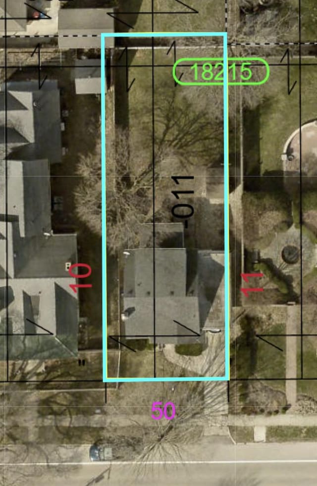 610 E Main St, Ottawa, IL 61350 - map / location featuring property parcel outlined
