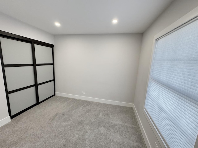 1021 Boxwood Ct Unit C1, Wheeling, IL 60090 - unfurnished bedroom featuring carpet flooring, baseboards, and recessed lighting