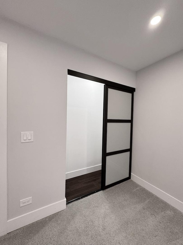 1021 Boxwood Ct Unit C1, Wheeling, IL 60090 - unfurnished bedroom featuring carpet, baseboards, and recessed lighting