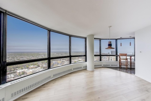 5415 N Sheridan Rd Unit 4511, Chicago, IL 60640 - unfurnished sunroom with a view of city