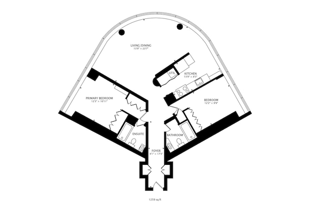 5415 N Sheridan Rd Unit 4511, Chicago, IL 60640 - home floor plan