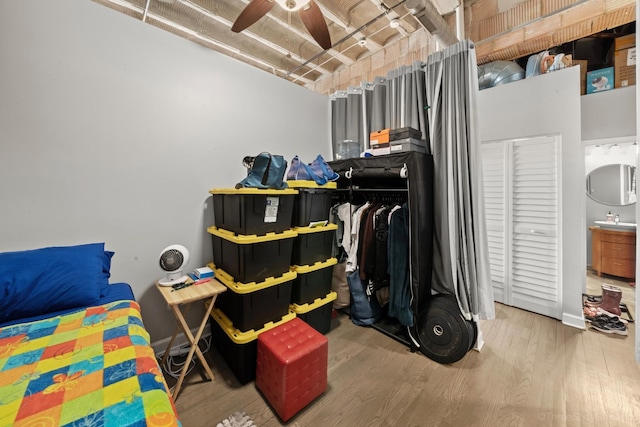 2545 S Dearborn St Unit 405, Chicago, IL 60616 - storage featuring ceiling fan