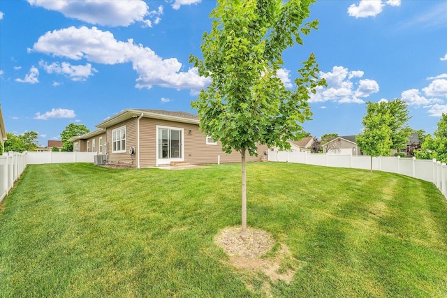 3311 Memory Ln E, Unit East, Urbana, IL 61802 - view of yard with central AC