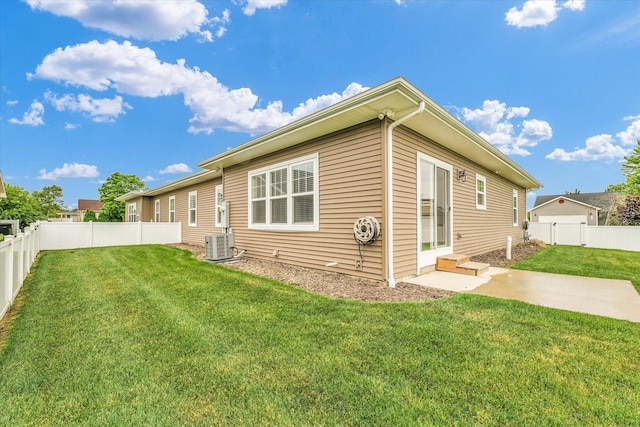 3311 Memory Ln E, Unit East, Urbana, IL 61802 - view of side of property with central AC
