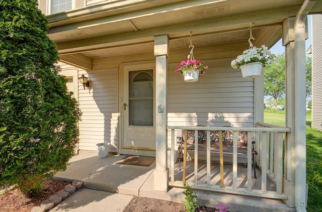 14005 Danbury Dr, Plainfield, IL 60544 - view of exterior entry featuring covered porch
