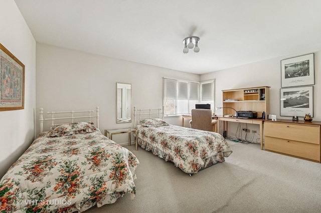 2620 Marian Ln, Wilmette, IL 60091 - carpeted bedroom with a desk
