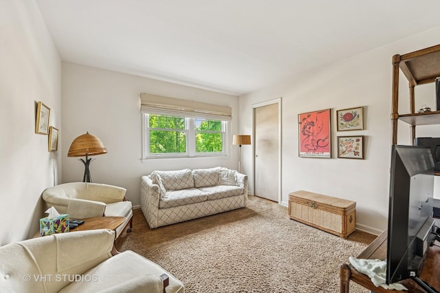 2620 Marian Ln, Wilmette, IL 60091 - carpeted living area featuring baseboards