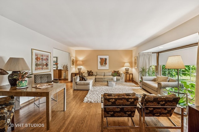 2620 Marian Ln, Wilmette, IL 60091 - living area with wood finished floors