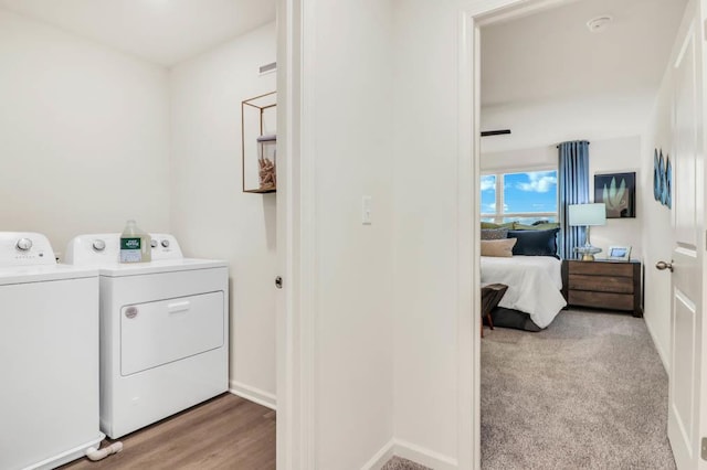 4201 High Point Ct, Joliet, IL 60436 - washroom featuring separate washer and dryer and baseboards