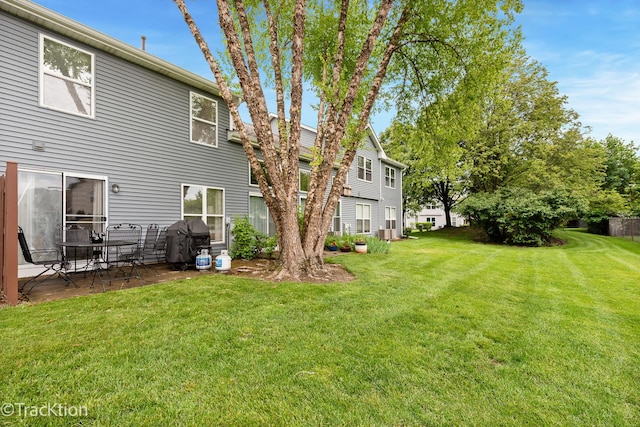 1312 Shawford Way Unit 1312, Elgin, IL 60120 - view of grassy yard with a patio area