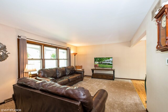 408 S Cedar Rd, New Lenox, IL 60451 - living room featuring light colored carpet