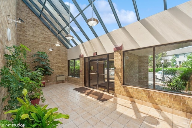 5600 Astor Ln Unit 301, Rolling Meadows, IL 60008 - view of patio / terrace featuring radiator heating unit